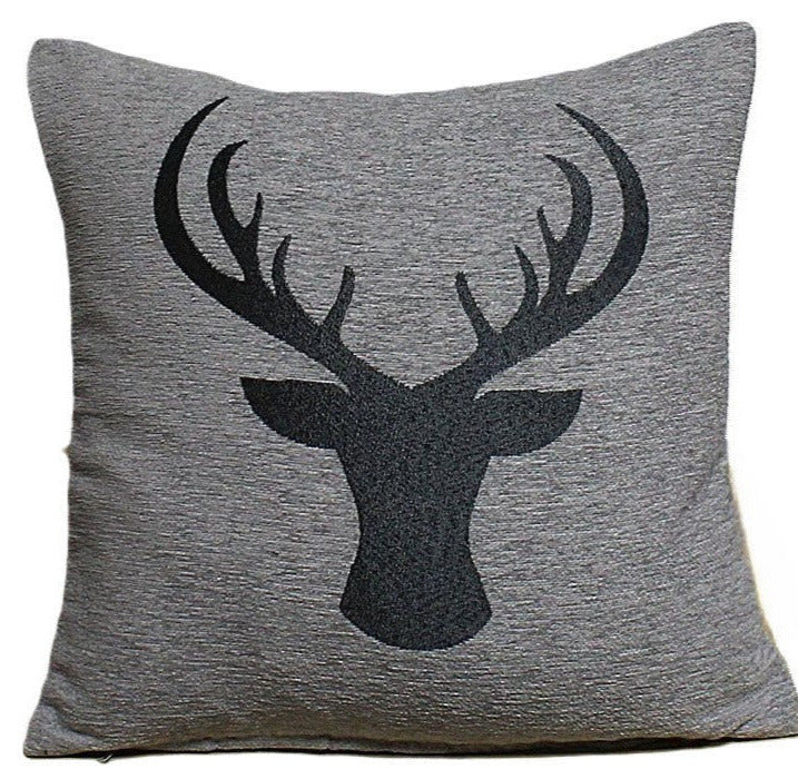 Kissenhülle "Cervo" Kissenbezug Deko Hirsch Hossner (1St)
