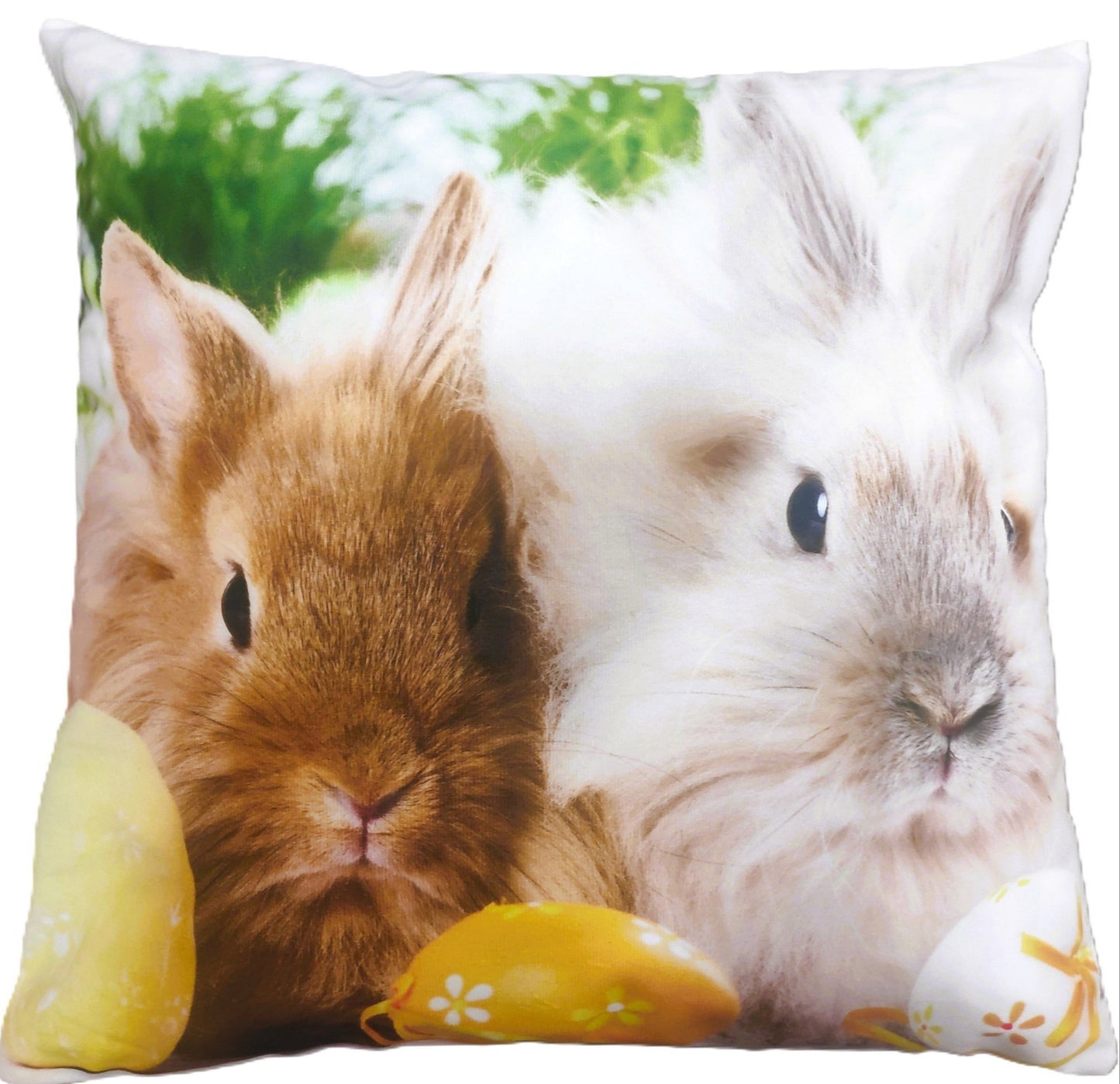 Kissenhülle Hossner Hasenpaar Hase Ostern Deko (1St)