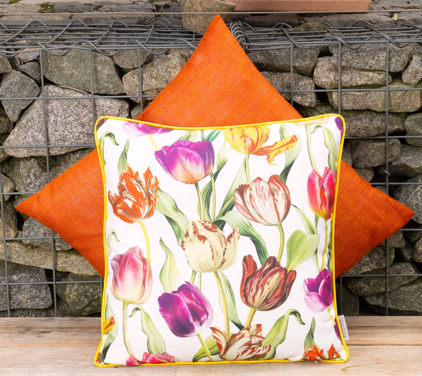 Sprügel Kissenhülle und Tischläufer Tulip Tulpen