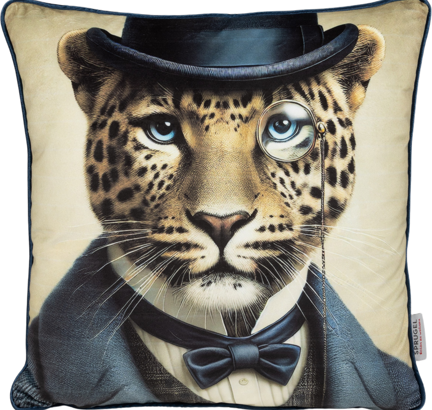 Sprügel Kissenhülle Lord Cheetah Velvet 45x45 cm