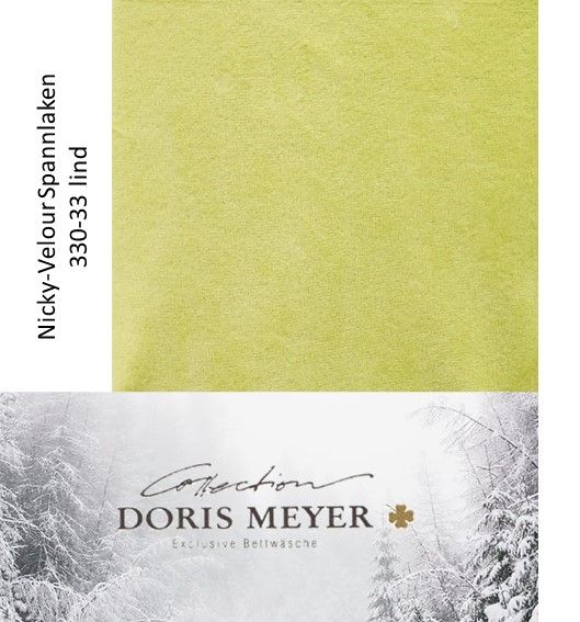 NICKY-VELOURS SPANNLAKEN 220g/m² Höhe 30 cm 330-33 lind