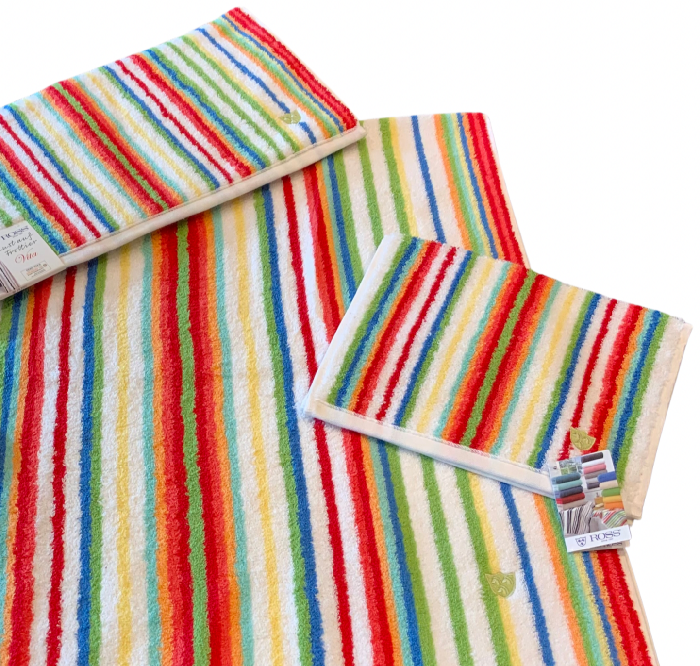 Ross Handtücher 4014- Multicolor Streifen passend zu Vita UNI 4004