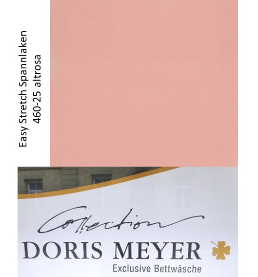 Jersey Easy Stretch Spannlaken Doris Meyer 460-25 altrose