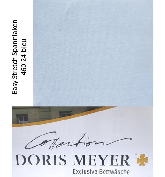 Jersey Easy Stretch Spannlaken Doris Meyer 460-24 bleu