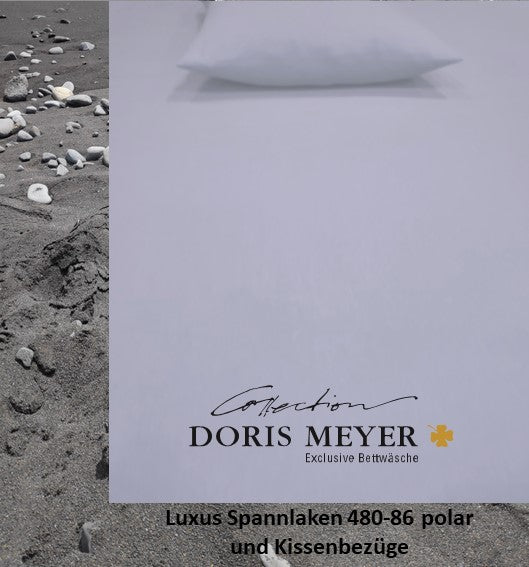 Jersey Luxus Spannlaken und Kissenbezüge Doris Meyer 480-86 polar