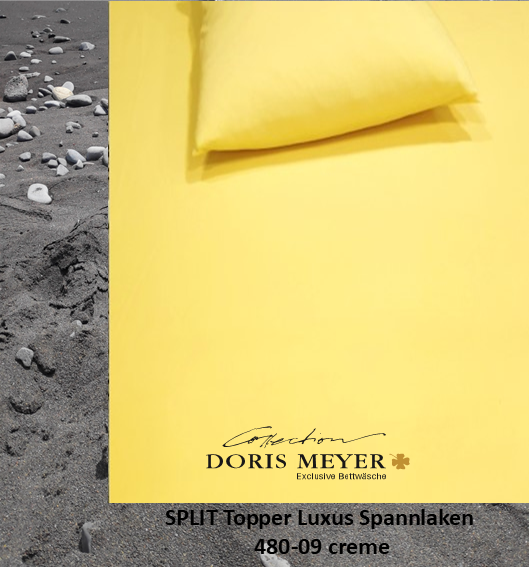 Jersey Luxus Spannlaken Doris Meyer 480-09 creme