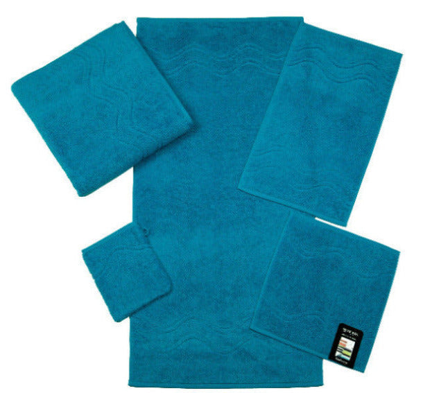 Ross UNI-Wolk Handtücher 9008 - Cashmere 29 petrol