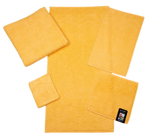 Ross UNI-Wolk Handtücher 9008 - Cashmere 48 ginster