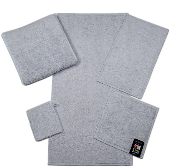 Ross UNI-Wolk Handtücher 9008 - Cashmere 80 chrom