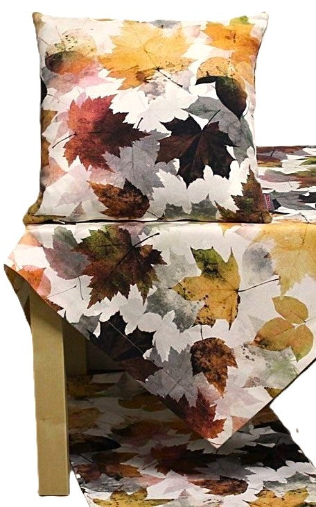 Tischläufer Herbst Blättertanz natur Hossner (1 St vorh.)