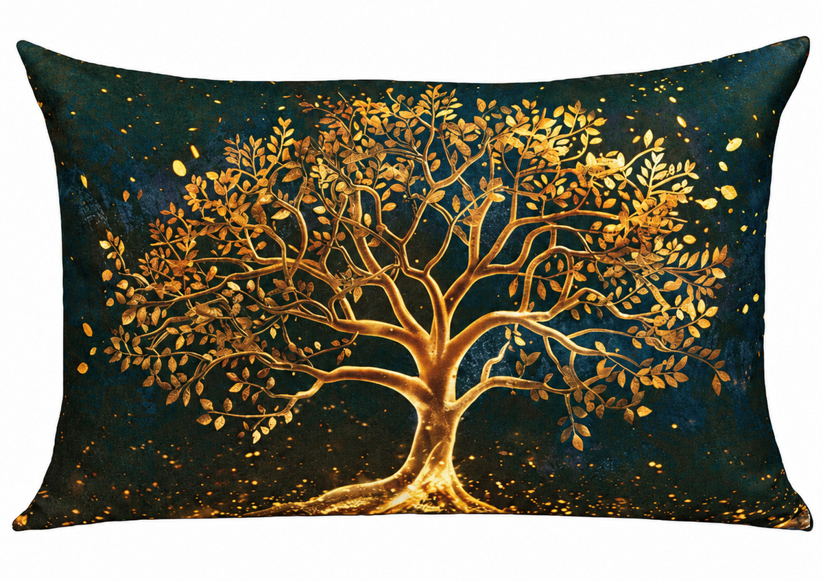 Sprügel Golden Tree Lebensbaum Kissenbezug 40x60