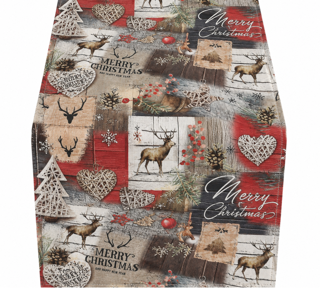 Hossner Weihnachten Tischläufer Winter Marry Christmas 50x150 (nur noch 1St vorhanden)