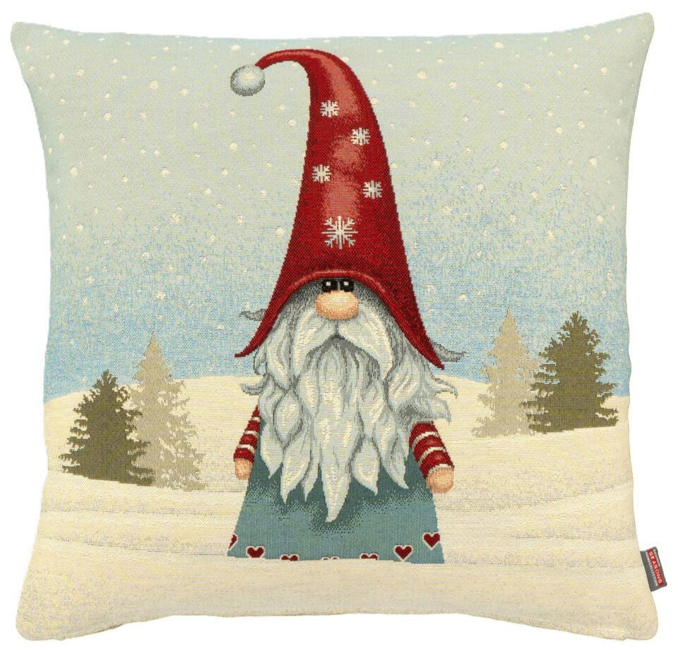 Kissenbezug Weihnachten Wichtel Winter Hossner (1St)