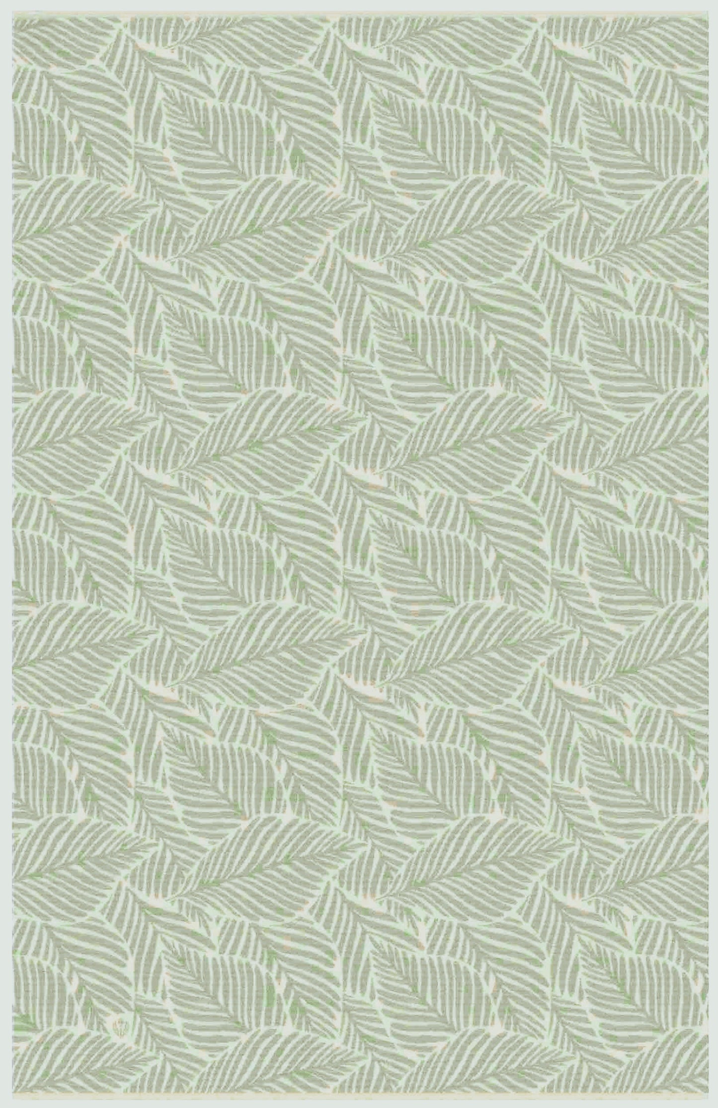 Fraas Sustainability Edition - Decke mit Blätter-Design - Made in Germany 670105-730