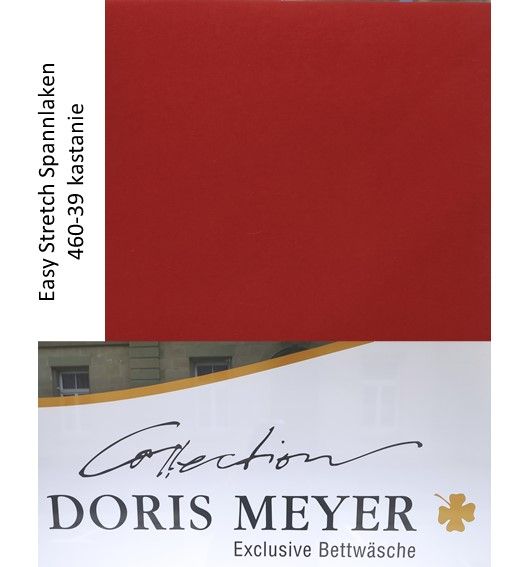 Jersey Easy Stretch Spannlaken Doris Meyer 460-39 kastanie