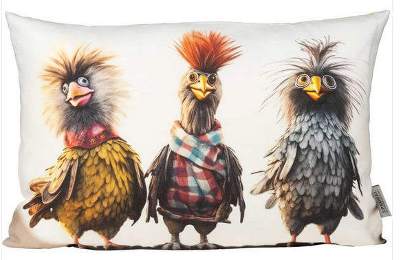 Sprügel Kissenhülle Crazy Chicken