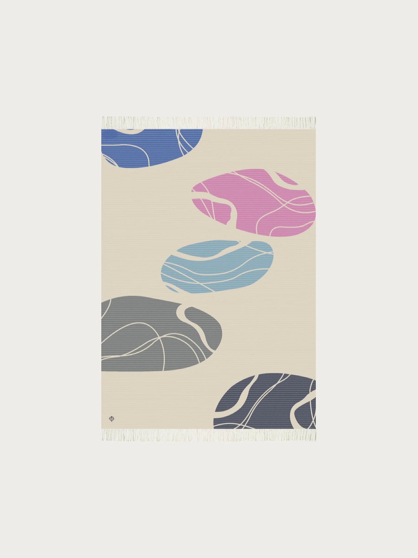 Fraas Cashmink-Decke mit Kieselstein-Design - Made in Germany 670208 170 (1St)