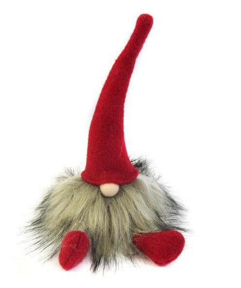 Weihnachten Deko Filz Wichtel Florian-Fellbart ca 20 cm (4 St vorhanden)