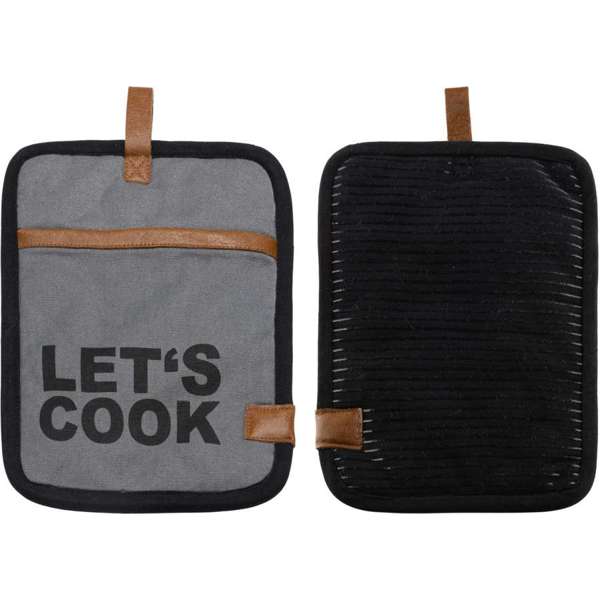 Stuco Küchengreifhilfe Let's Cook mit Eingriff mit Lederimitation 9791