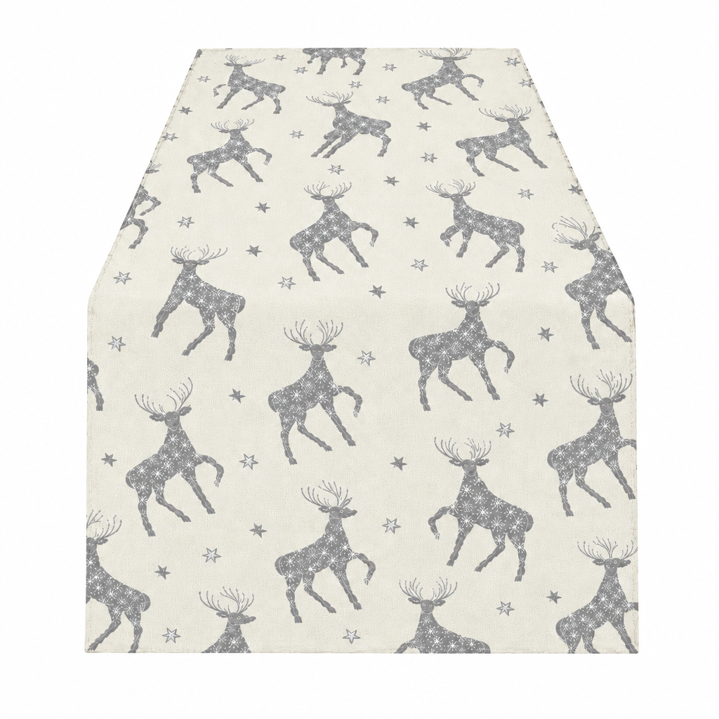Sprügel Table Runner 50x150 cm grey silver deer