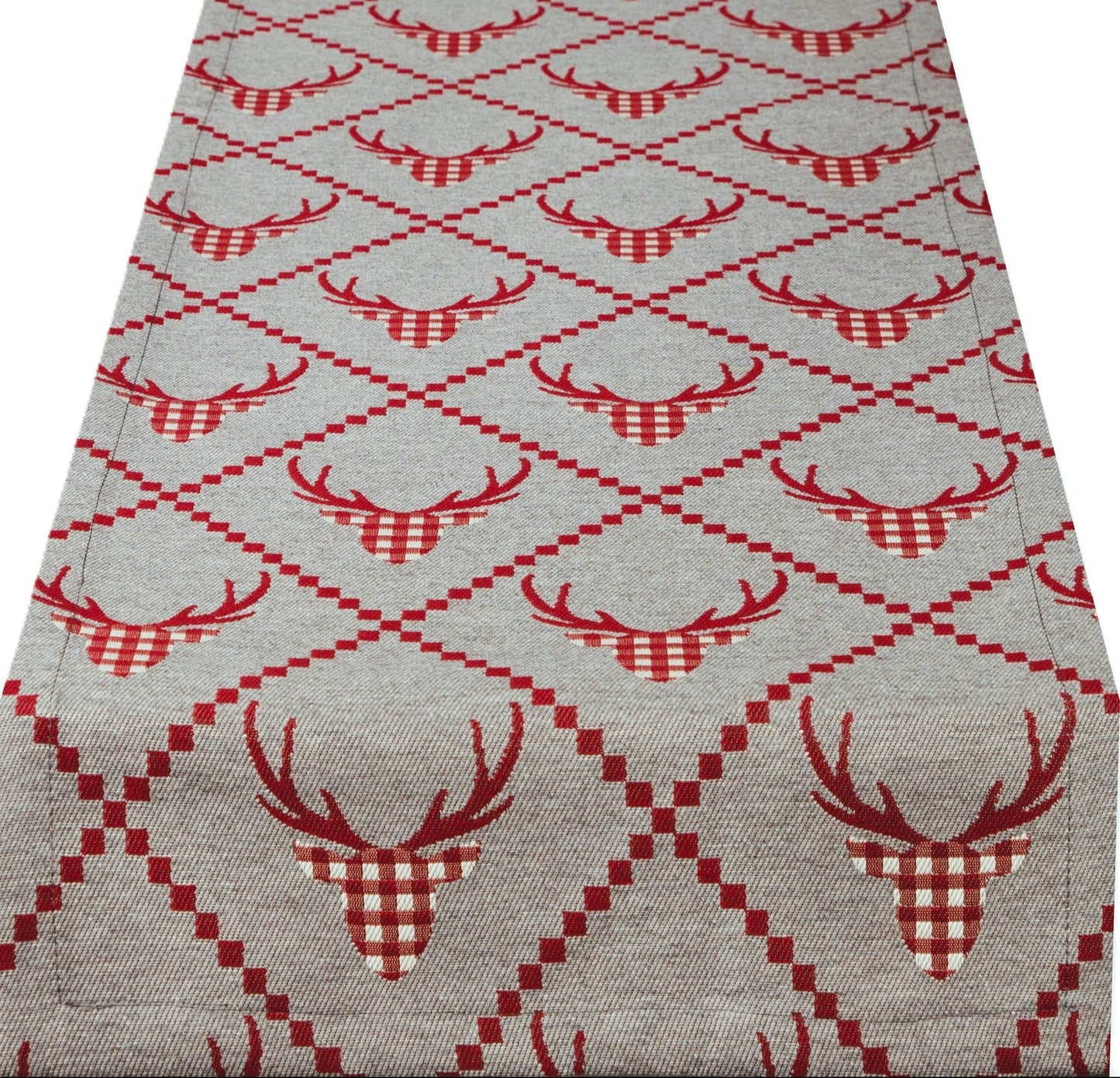 Sprügel Tischläufer und Kissenbezug Landleben Hirsch
