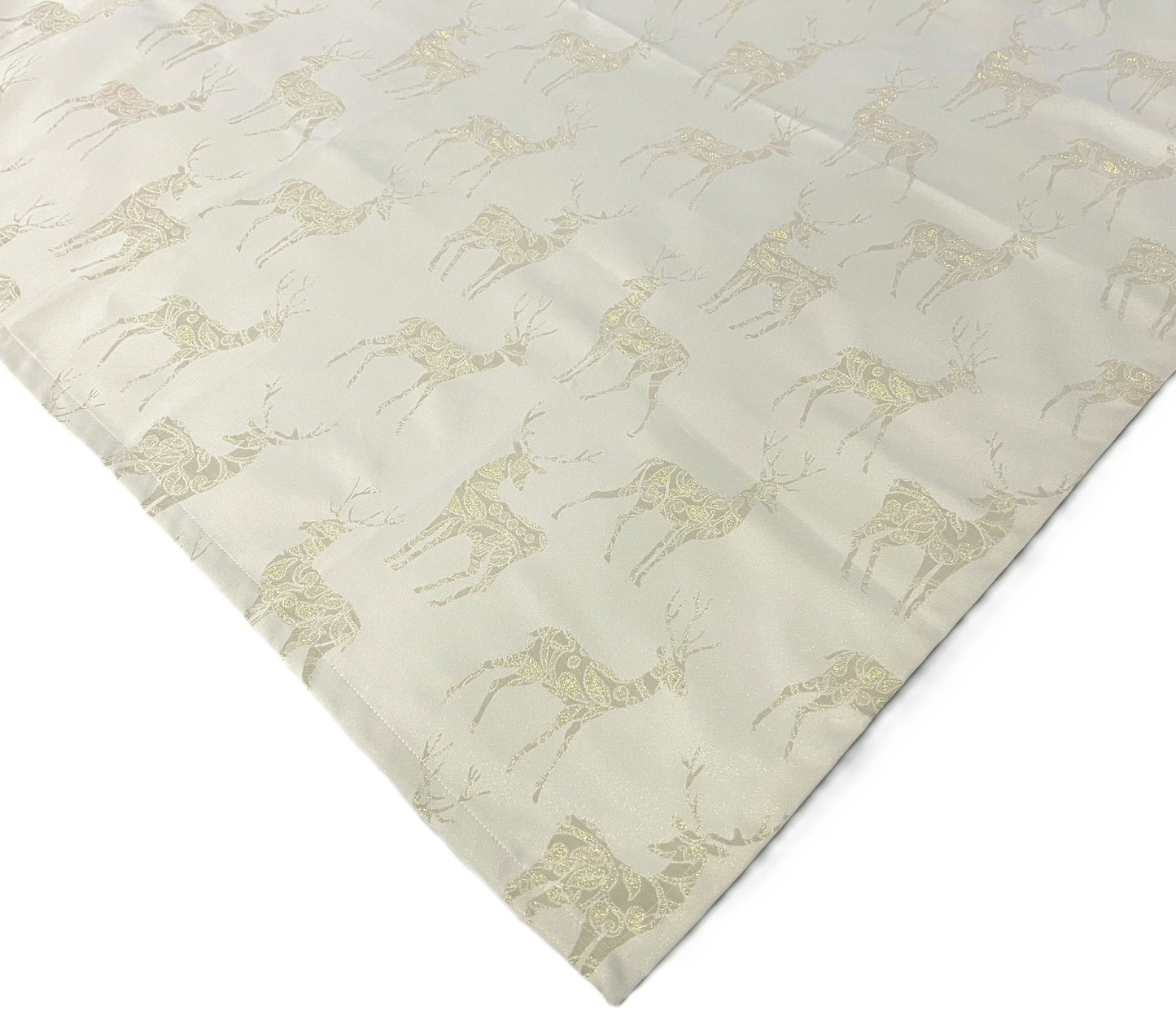 Sprügel Mitteldecke Hirsche gold 110x110 cm Weihnachten (1 St)