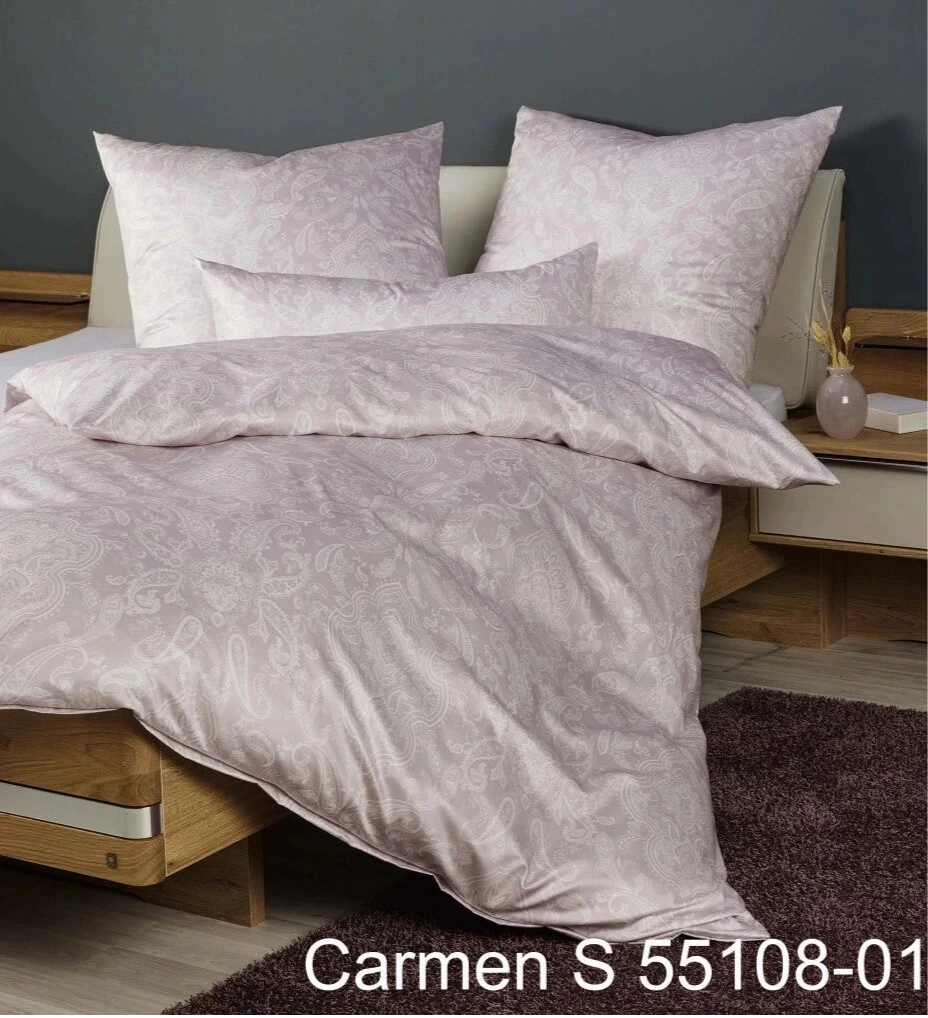 Janine Interlock-Jersey Bettwäsche CARMEN S 55108 rosé
