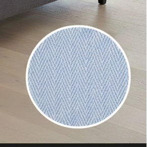 Doris Meyer Interlock Jersey Bettwäsche Kalli 4008 bleu Fischgrät