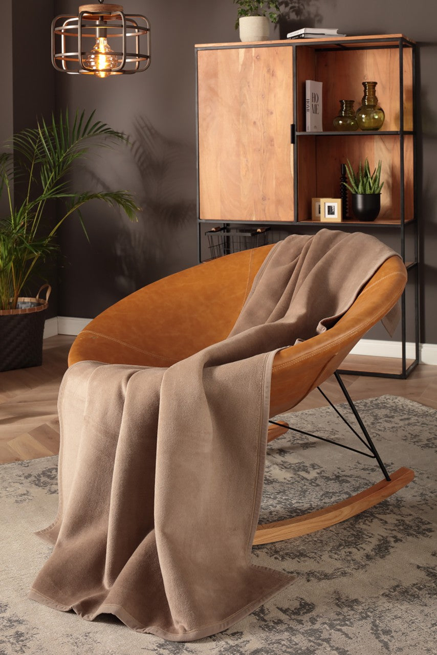 Biederlack Wohn- und Kuscheldecke palisade "Cotton Sense" 150x200 cm