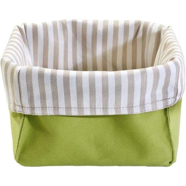 Stuco Allzweckkorb anis Streifen beige 1080-17