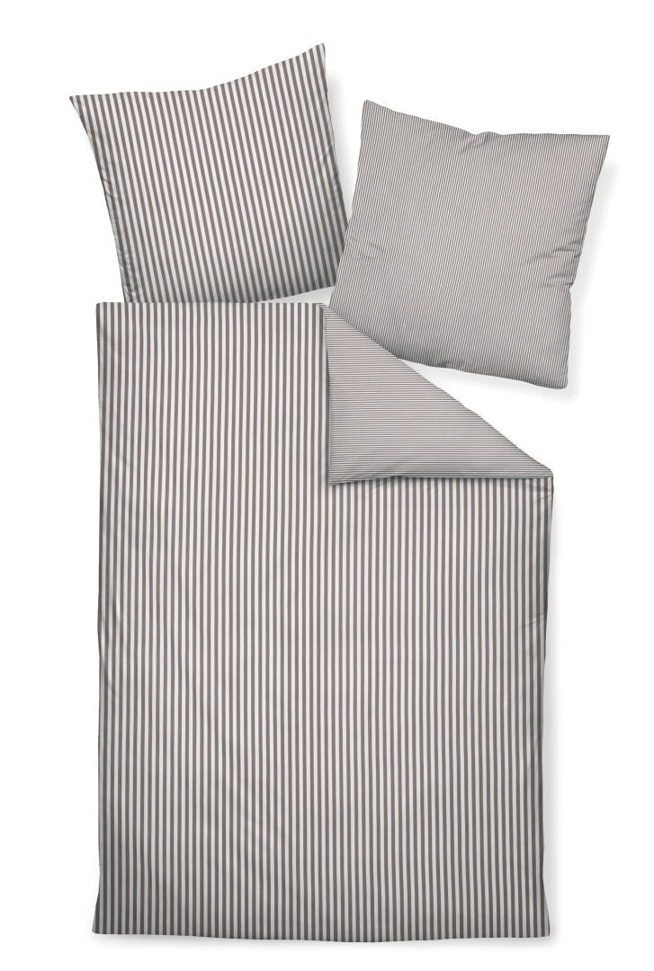Janine Edelflanell Bettwäsche Chinchilla S 78060 vulkan