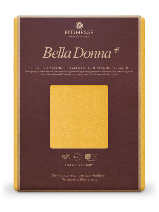 Formesse Bella-Donna Jersey Spannbettlaken 0040 goldgelb