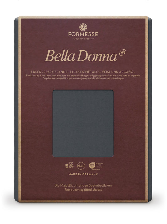 Formesse Bella-Donna Jersey Spannbettlaken 0209 blaugrau