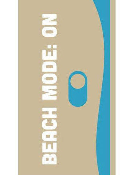 Stuco Strandtuch Beach Mode: ON sand blau  90x170 cm