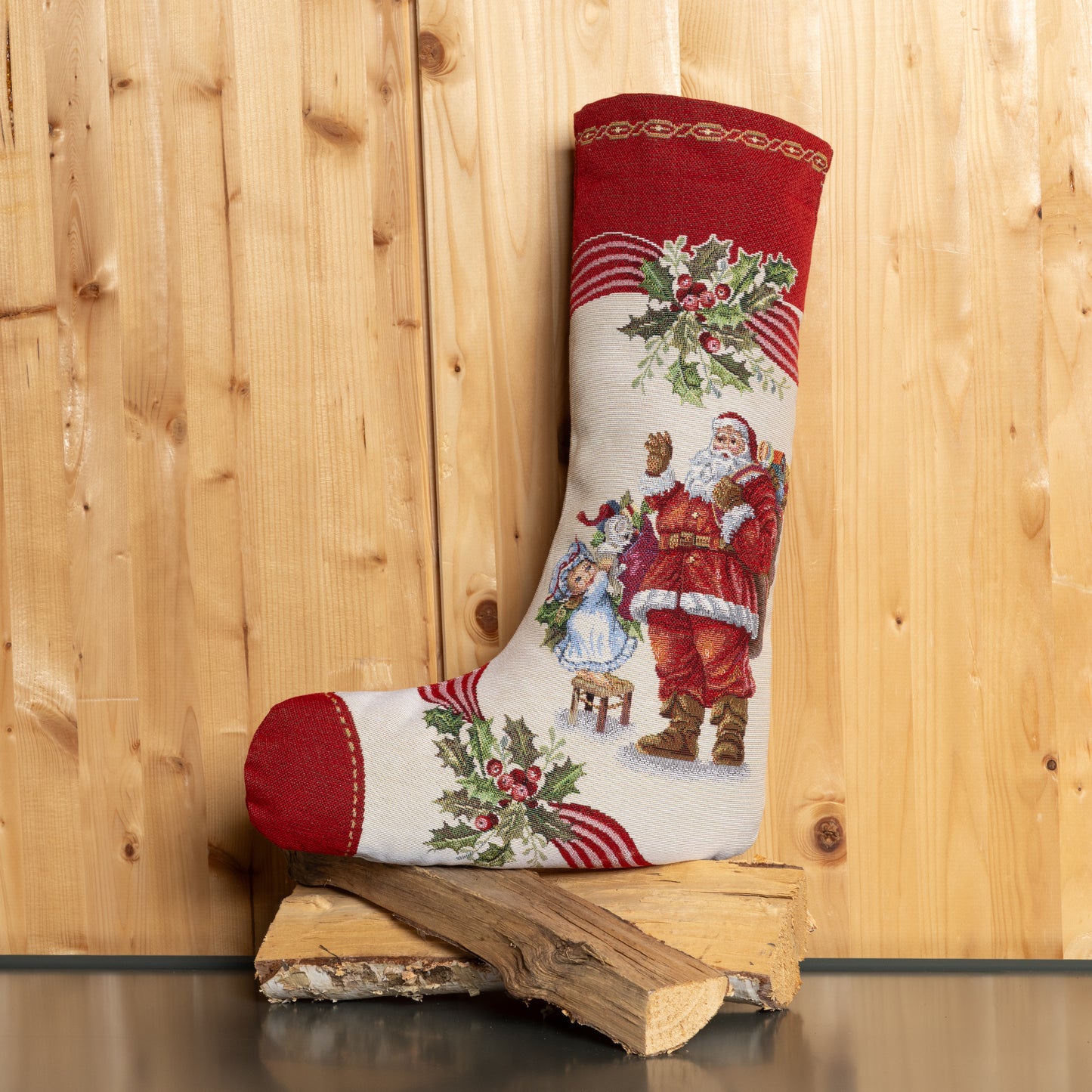 Sprügel Weihnachtssocke Nikolausstrumpf 45x30 cm
