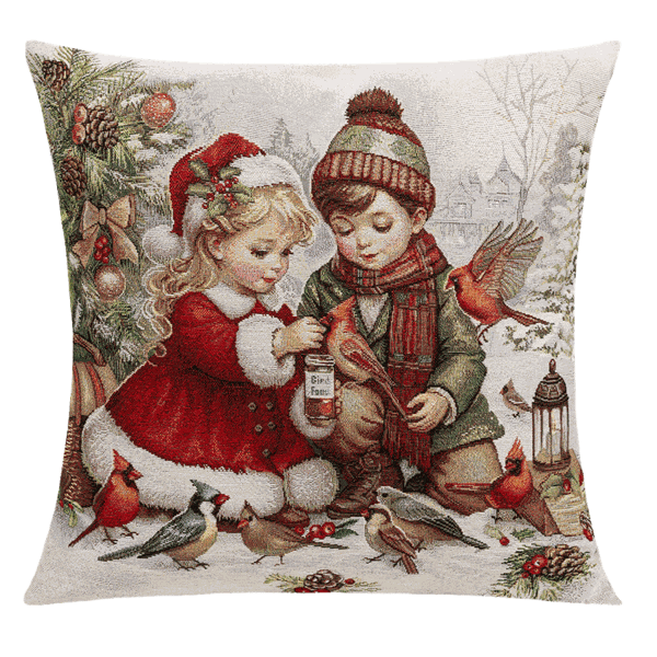 Sprügel Kissenbezug Holy Friends 45x45 cm Weihnachten