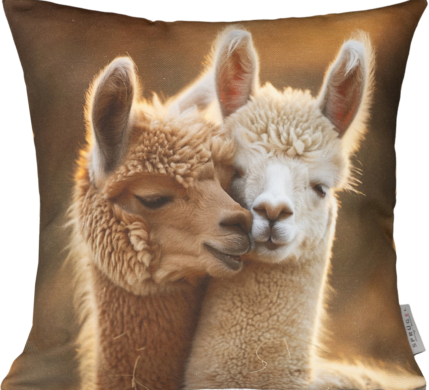 Sprügel Kissenhülle Lovely Alpacas 45x45 cm (nur noch 1 St vorhanden)