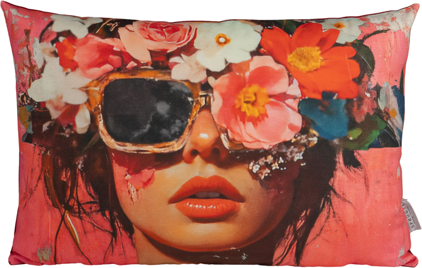 Sprügel Kissenbezug Sunshine Lady Sommer 40x60 cm