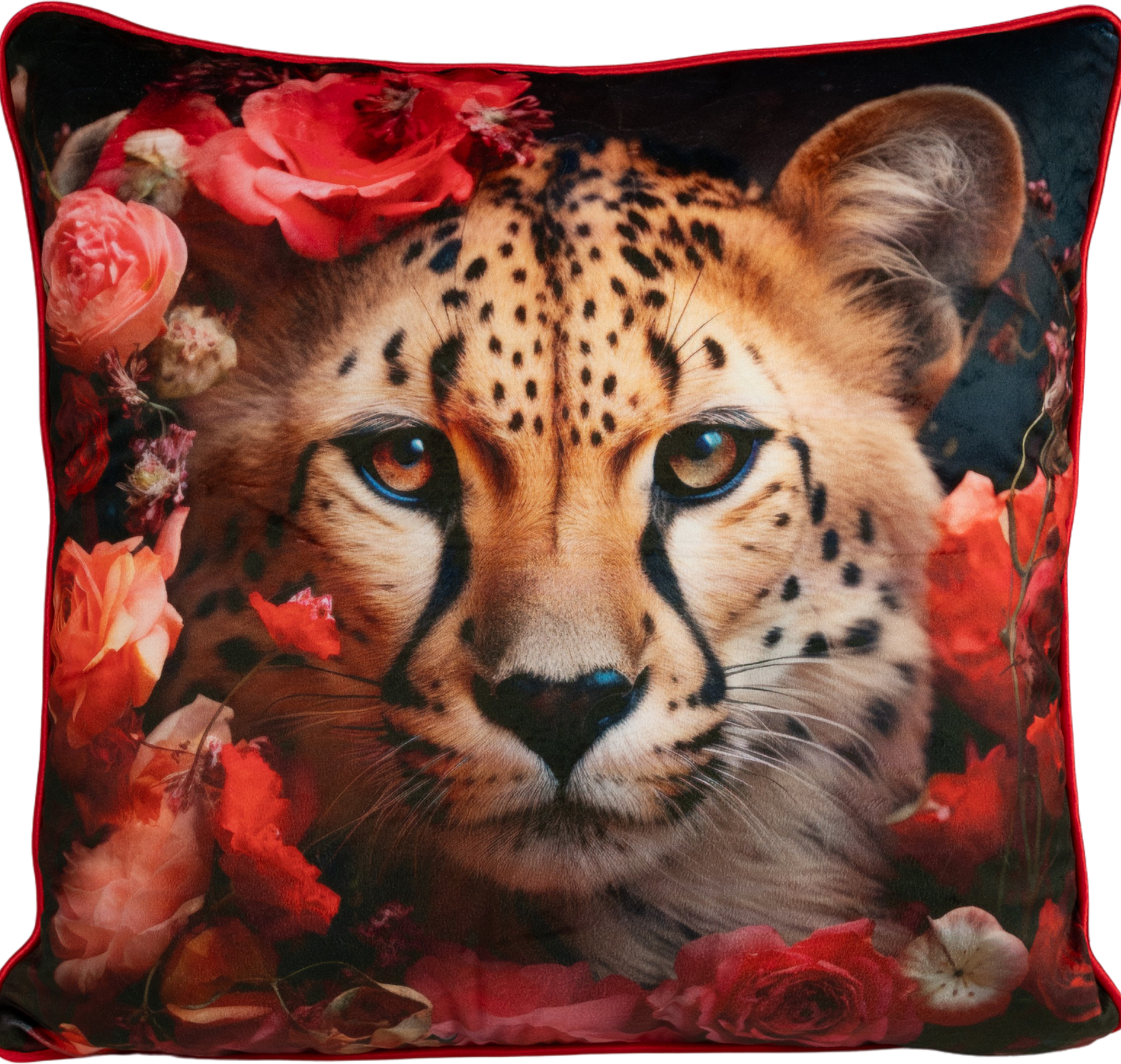 Sprügel Kissenhülle Cheetah Velvet Gepard 45x45 cm