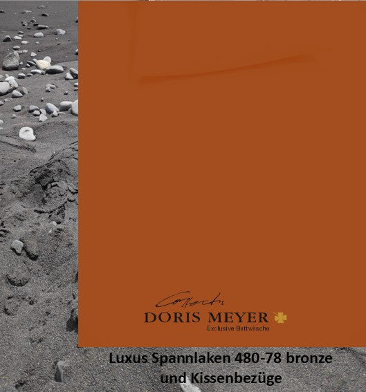 Jersey Luxus Spannlaken Doris Meyer 480-78 bronze