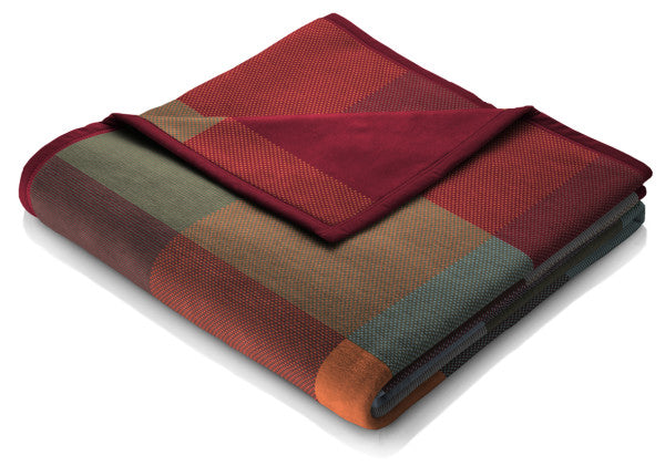 Biederlack Wohn- und Kuscheldecke "Colour-Woven" 150x200 cm / 220 × 240 cm