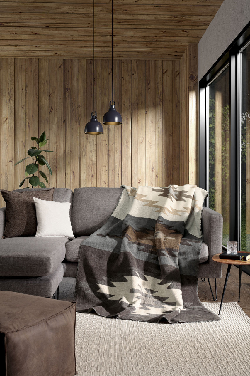 Biederlack Wohn- und Kuscheldecke "Pure Ethno" – 150 x 200 cm
