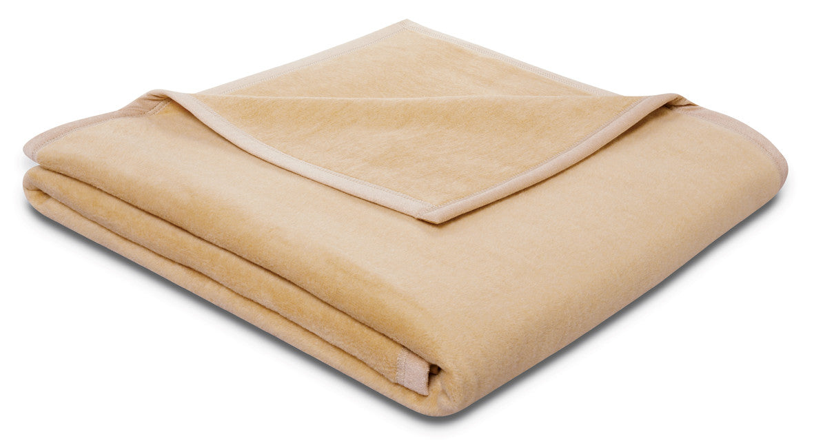 Biederlack Wohn- und Kuscheldecke beige "Cotton Sense"  150x200 cm