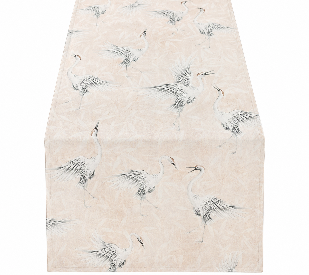 Sprügel Tischband Kyoto Bird Kranich 40x180 cm