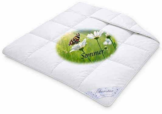 Schäfer Sommerdecke Silverstar "Sina" 90% Daunen 10% Federn
