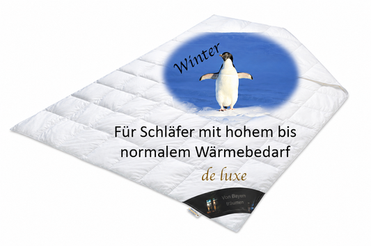 Schäfer Winterdecke "Von Bayern träumen"-100% Wildgänsedaunen