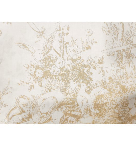 Lorena Mako Satin Bettwäsche Toile-de-Jouy Marie 41 bahama (2St)