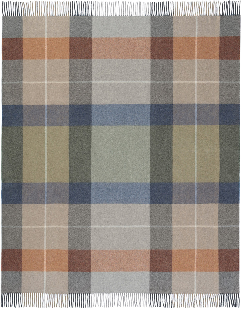 Biederlack Wollplaid "Quito" Autumn aus 100% Wolle 130x170 cm