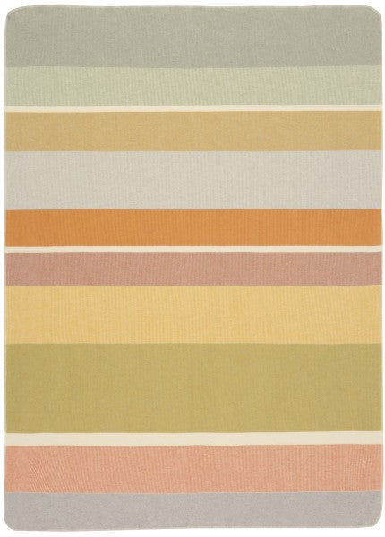 Biederlack Wohn- und Kuscheldecke"Stripe Oasis", mehrfarbig, 150x200 cm