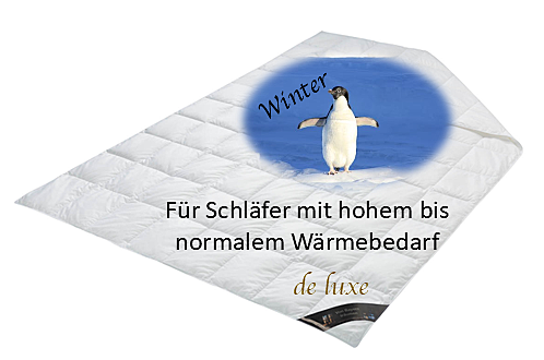 Schäfer Winterdecke "Von Bayern träumen"-100% Wildgänsedaunen